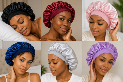 Bonnet de Nuit en Satin Premium | Norya Satin™