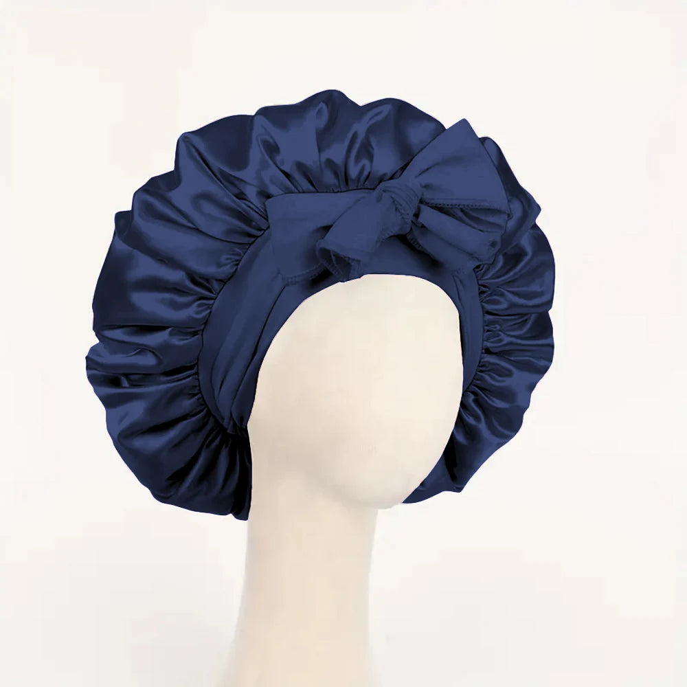 Bonnet de nuit en Satin Réglable Premium | Norya