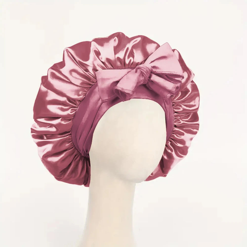 Bonnet de nuit en Satin Réglable Premium | Norya