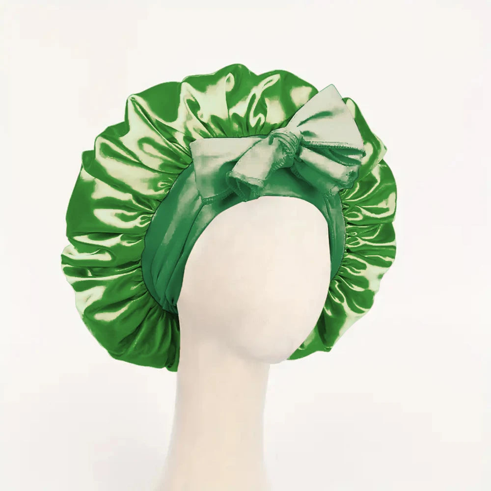 Bonnet de nuit en Satin Réglable Premium | Norya