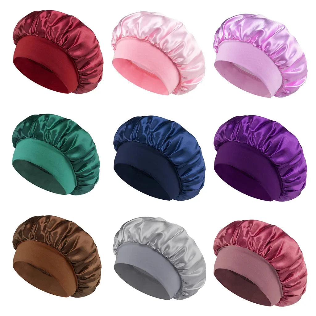Bonnet de Nuit en Satin Premium | Norya Satin™
