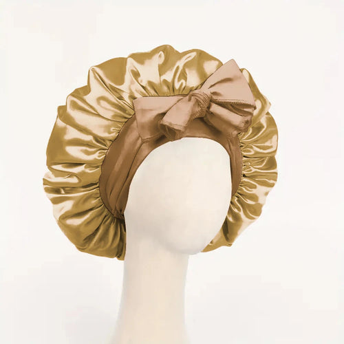 Bonnet de nuit en Satin Réglable Premium | Norya