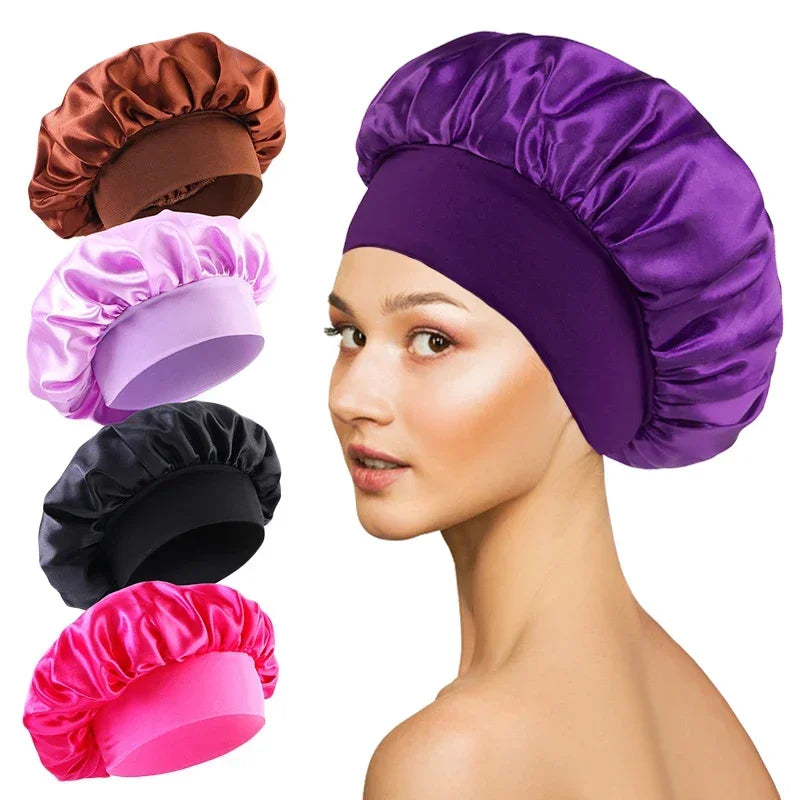Bonnet de Nuit en Satin Premium | Norya Satin™