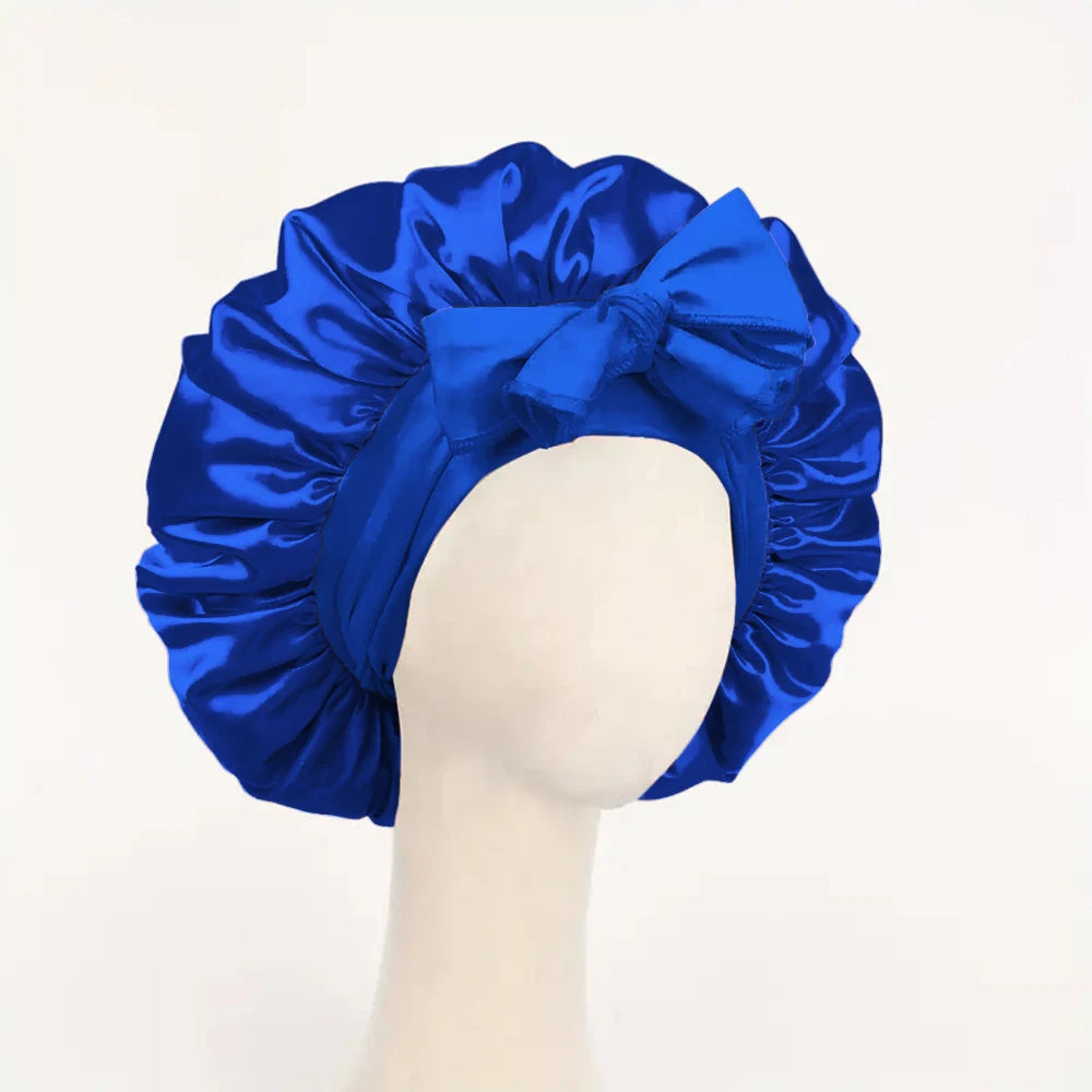 Bonnet de nuit en Satin Réglable Premium | Norya