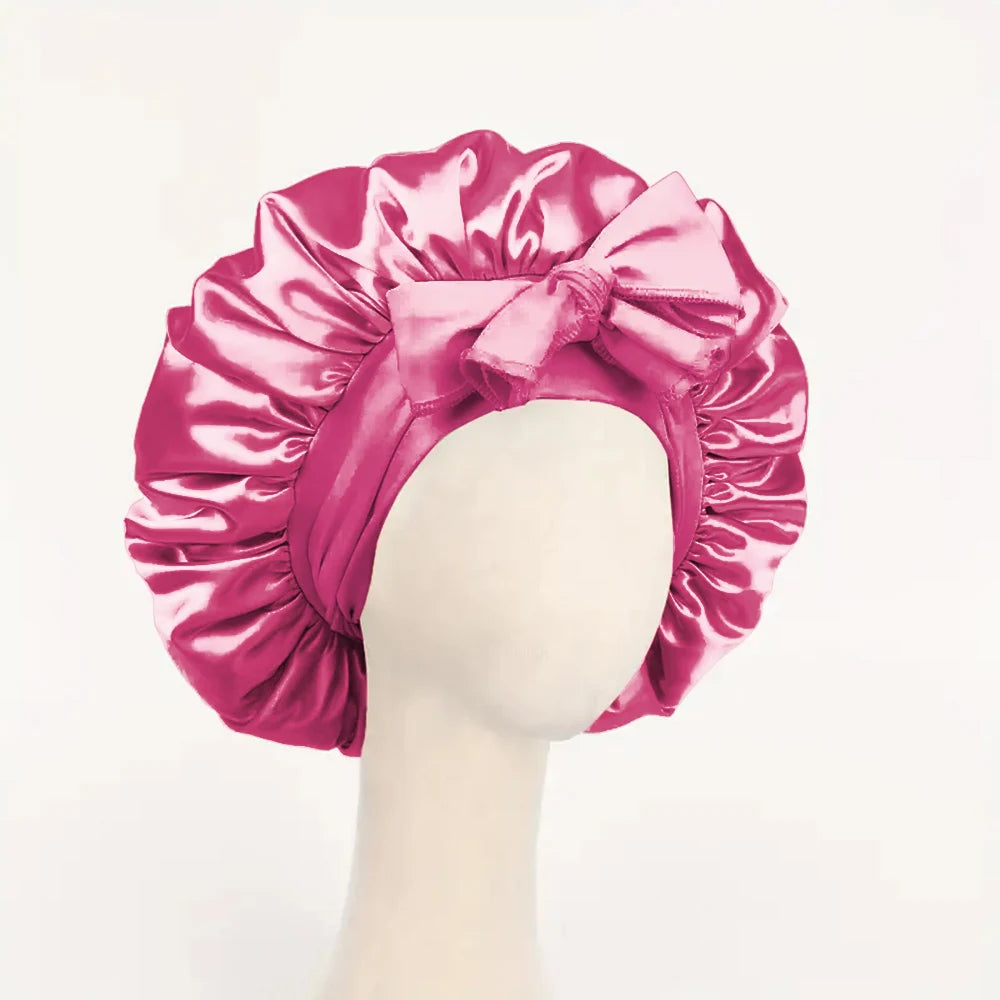 Bonnet de nuit en Satin Réglable Premium | Norya