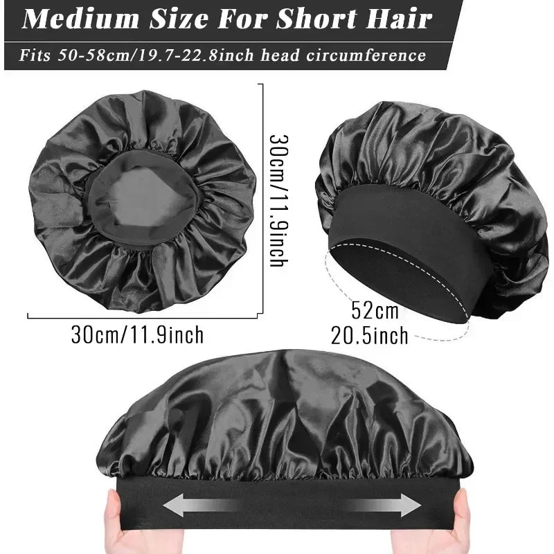 Bonnet de Nuit en Satin Premium | Norya Satin™